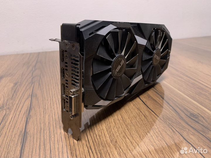 Видеокарта radeon RX 580 8gb asus
