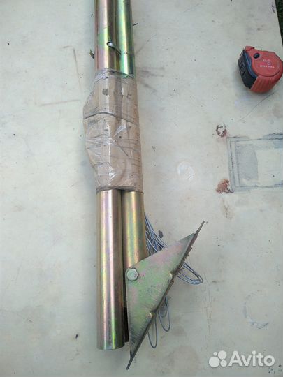 Электроника.Мачта мти 3 метра 3 секции оцинкованна