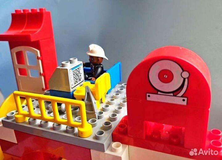 Lego duplo пожарная станция 6168