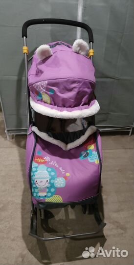 Санки коляска ника 7-2