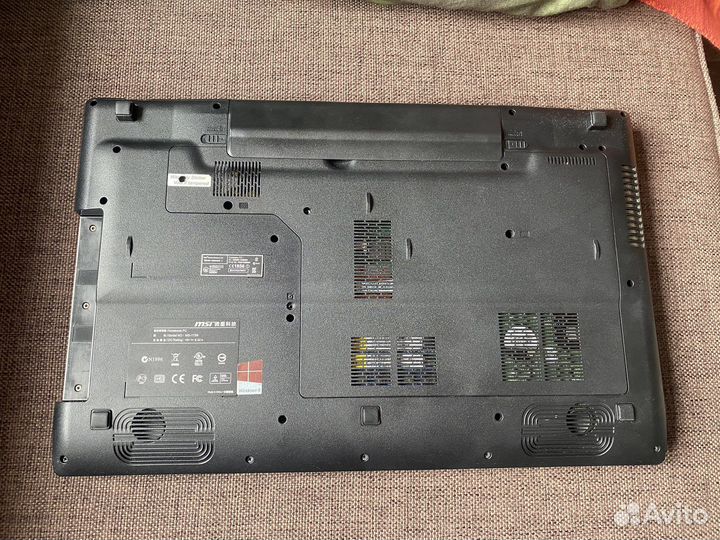 Игровой ноутбук msi GE70