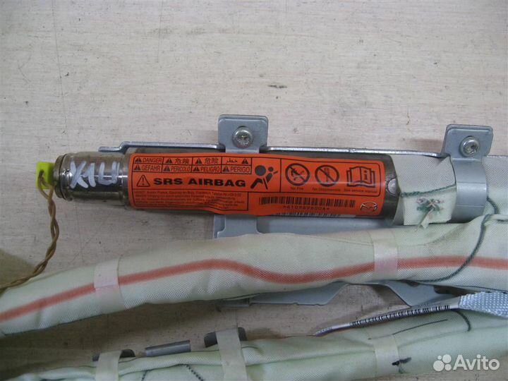 Подушка безопасности (шторка) левая Mazda 3 (BL)