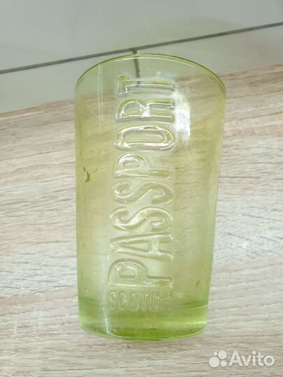 Стаканы стеклянные зелёного цвета Passport Scotch