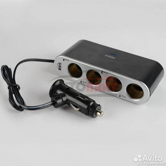 Разветвитель прикуривателя с подсветкой