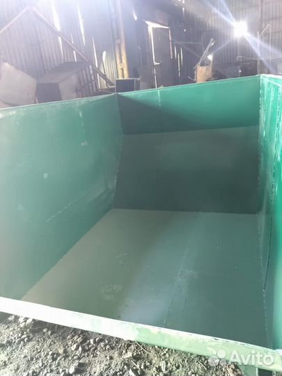 Бункер металлический 8 м3 лодочка