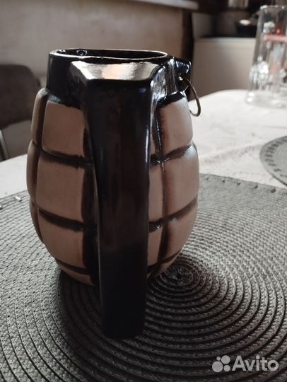 Кружка пивная керамическая