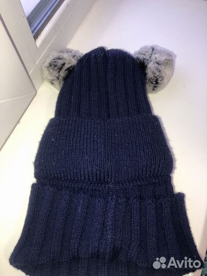 Балаклава детская шапка-шлем зимняя