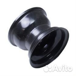 Диск R8 задний, 4-отв, черный