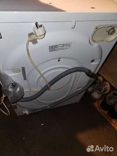 Стиральная машина бу indesit узкая