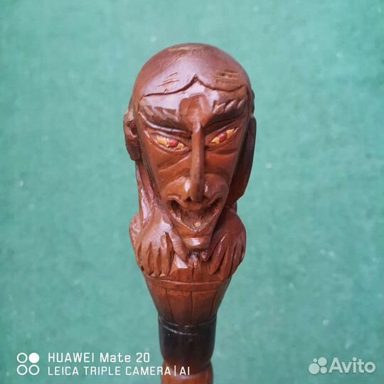 Трость из бука ручная работа 