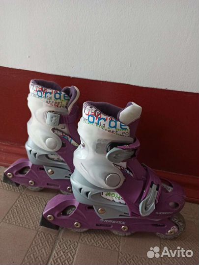 Роликовые коньки раздвижные