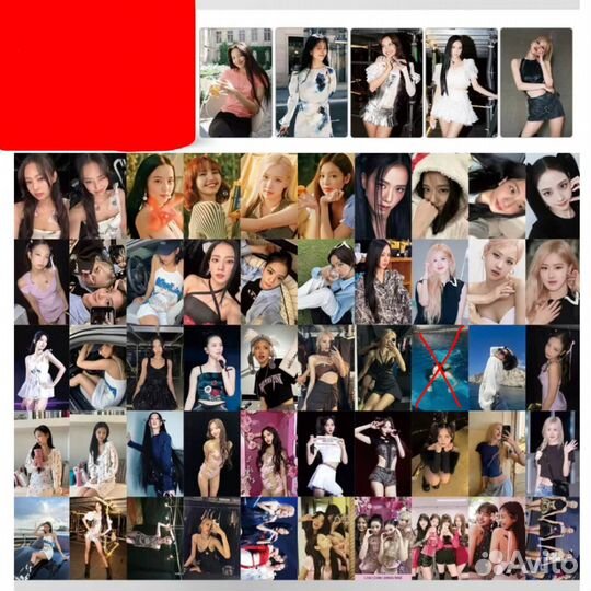 Коллекционные карты k-pop поштучо к-поп