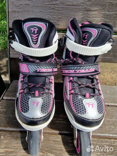 Роликовые коньки детские раздвижные