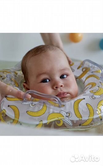 Круг для плавания happy baby