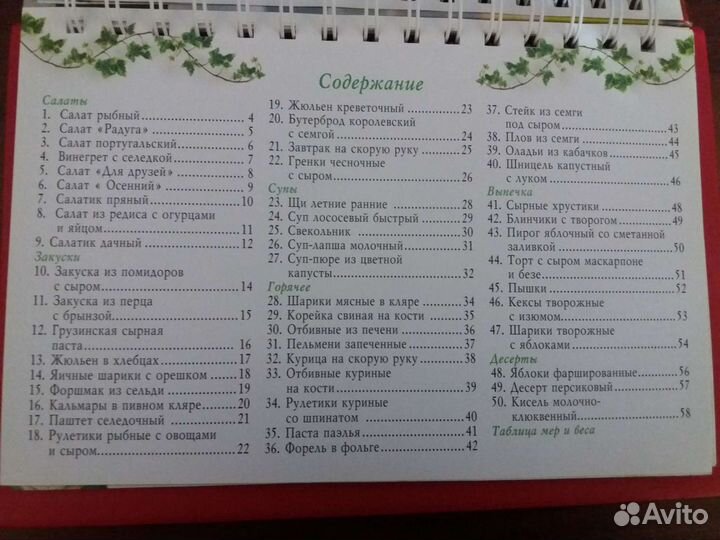 Книги с рецептами