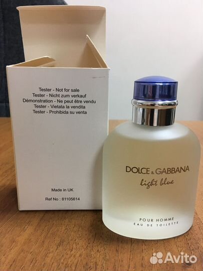 R Piguet Cravache. D&G Light Blue EDT