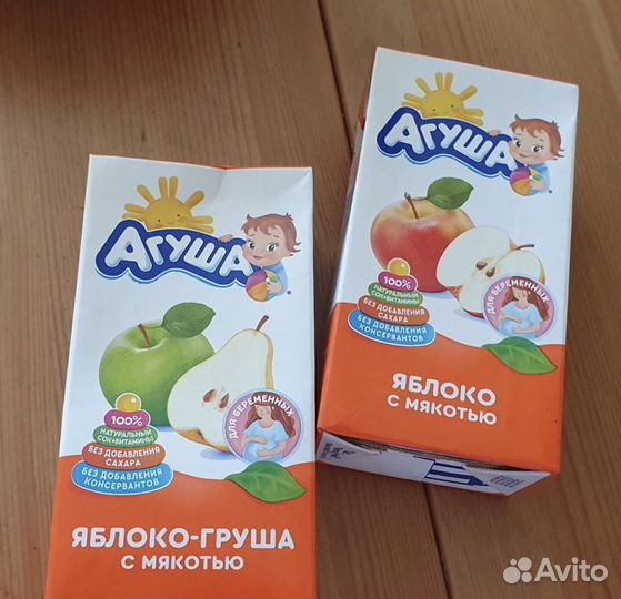 Сок Агуша для беременных и кормящих