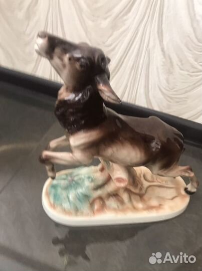 Статуэтка антикварная Олень. Германия