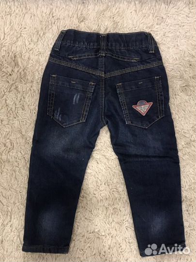 Джинсы утепленные для девочки