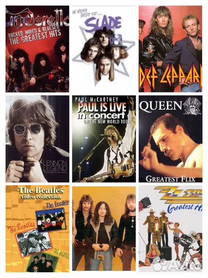 Видеокассеты с музыкой