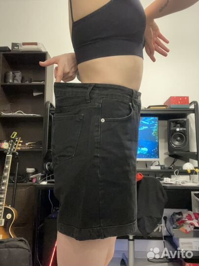 Шорты джинсовые