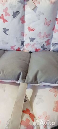 Бортики в кроватку новые