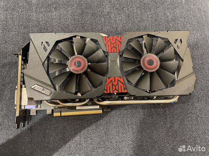 Видеокарта asus GTX 980 strix OC