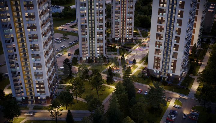 3-к. квартира, 73,5 м², 17/24 эт.