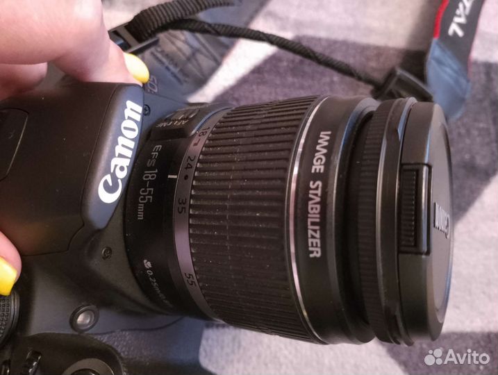 Зеркальный фотоаппарат canon EOS 500d + 55-250 mm