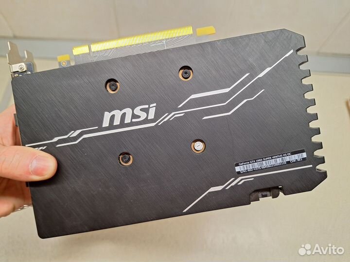 Видеокарта MSI gtx1660 super Ventus XS OC