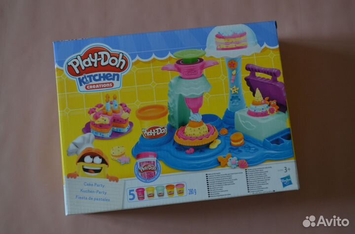 Набор пластилина Play Doh, новый