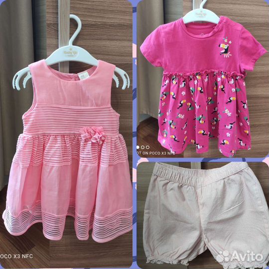 Платья для девочки 80-86