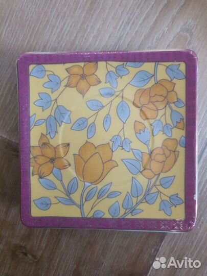 Чайный сервиз yamasen с позолотой