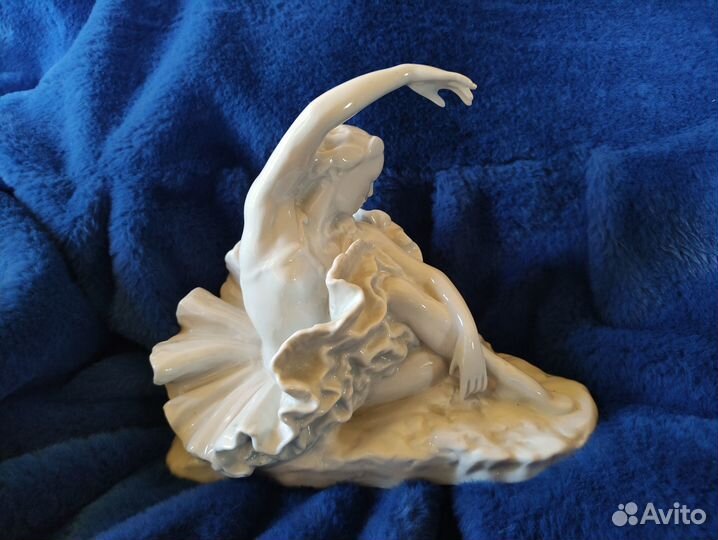Редкая статуэтка.Балерина Уланова«Умирающий лебедь