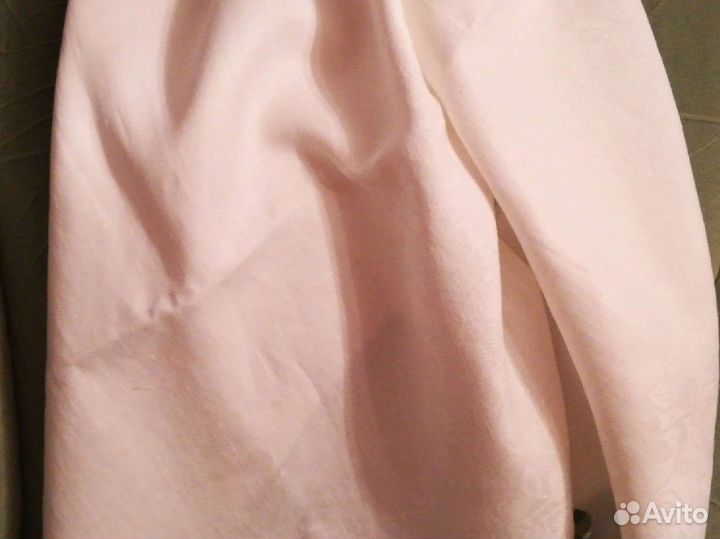 Полотенце льняное СССР белое