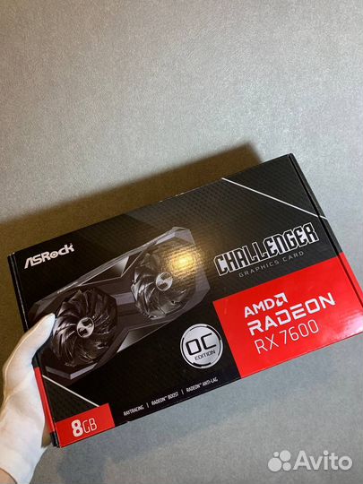 Видеокарта AMD radeon rx 7600