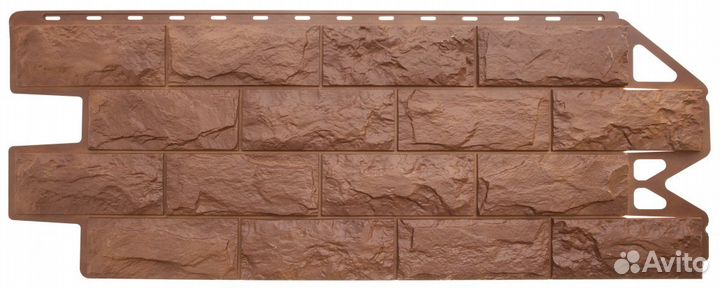 Фасадные панели Альта-Профиль Фагот Эко Терракотов