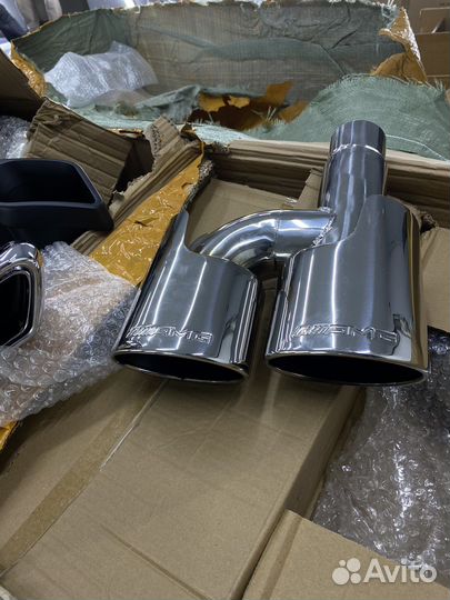 Насадка на глушитель amg