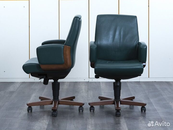 Офисное кресло для руководителя dazato dico wood B