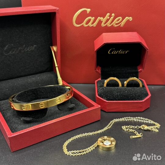 Cartier love Б/С/к Gold