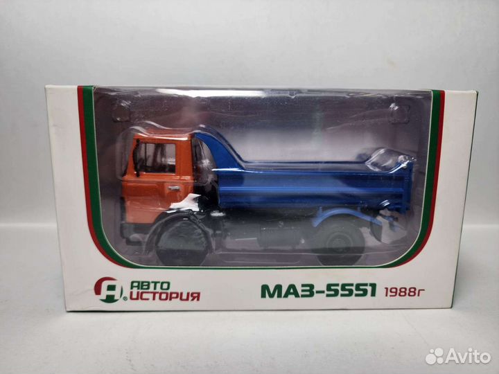Маз-5551 Автоистория 1:43