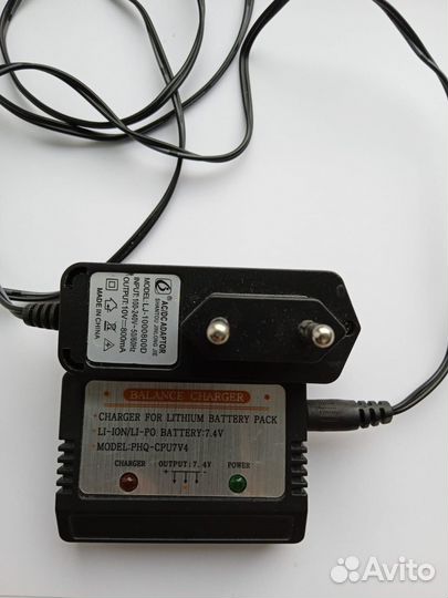 Зарядка для радиоуправляемой машины