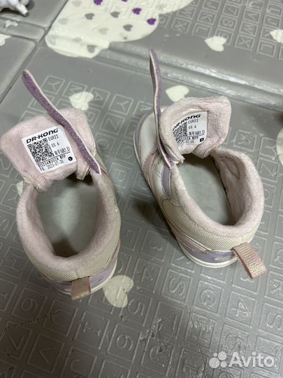 Кроссовки ботиночки для девочки dr kong 22 размера