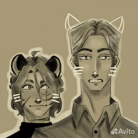 Рисую стилизованные арты