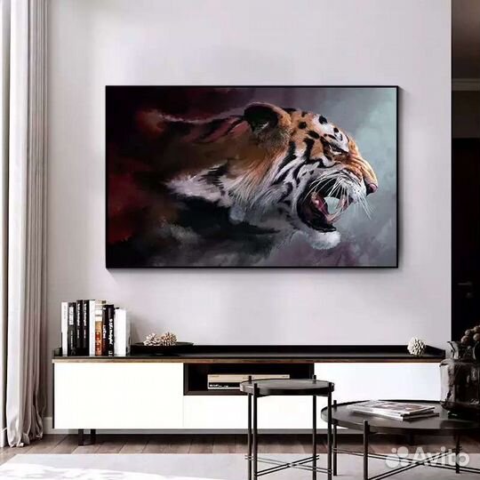 Стильные интерьерные картины на холсте