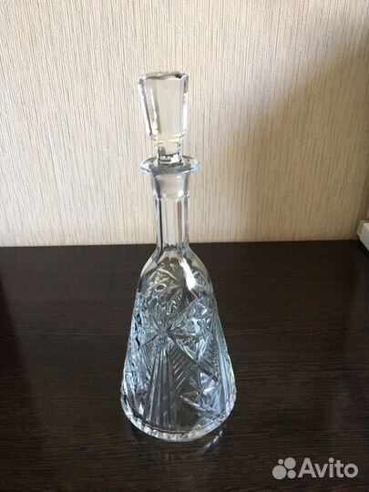 Графин хрустальный СССР новый