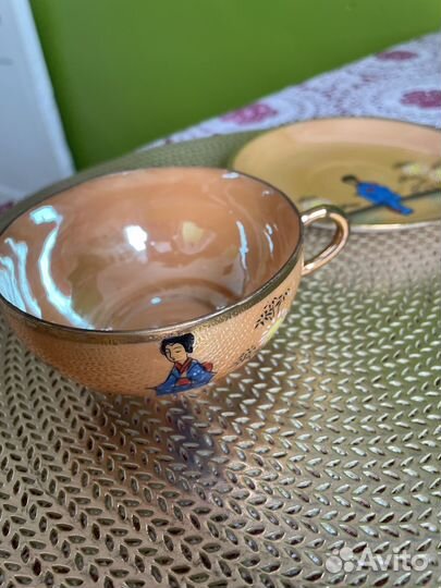 Чашка с блюдцем винтаж фарфор