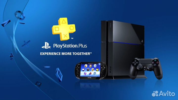 Подписка ps plus 1,3,12 месяцев+