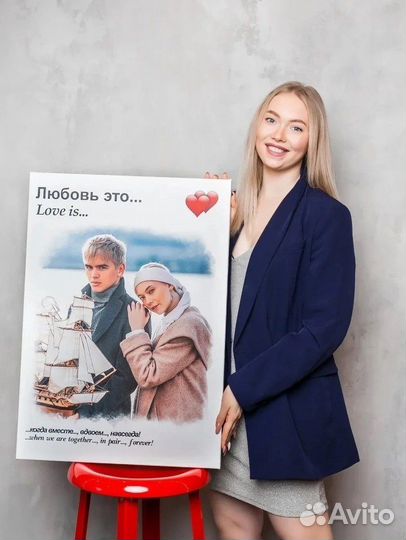 Картина на холсте по фото портрет на холсте Киров