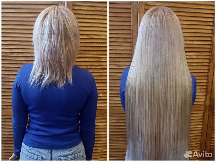 Наращивание биопротеиновых волос